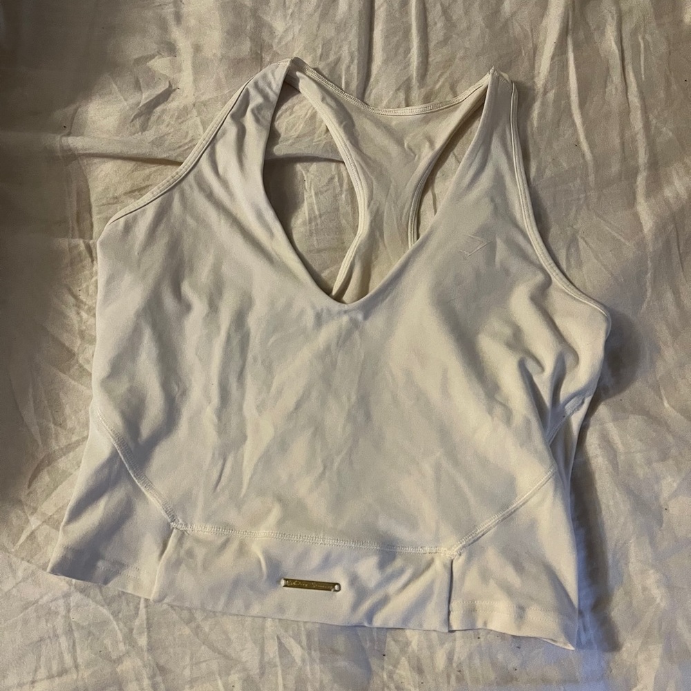 Gymshark Whitney Crop Tank Unbleached L